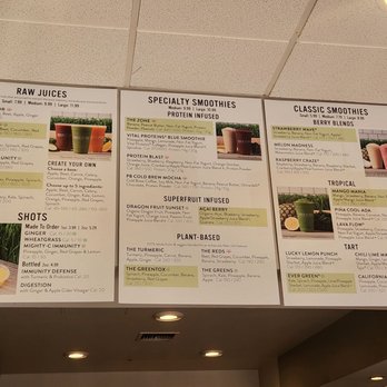Juice It Up! - Menu options - Juice Bars & Smoothies Near Me - Newhall, California