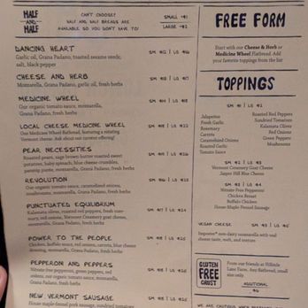 American Flatbread - Menu December 2025 - Pizza Near Me - Burlington, Vermont
