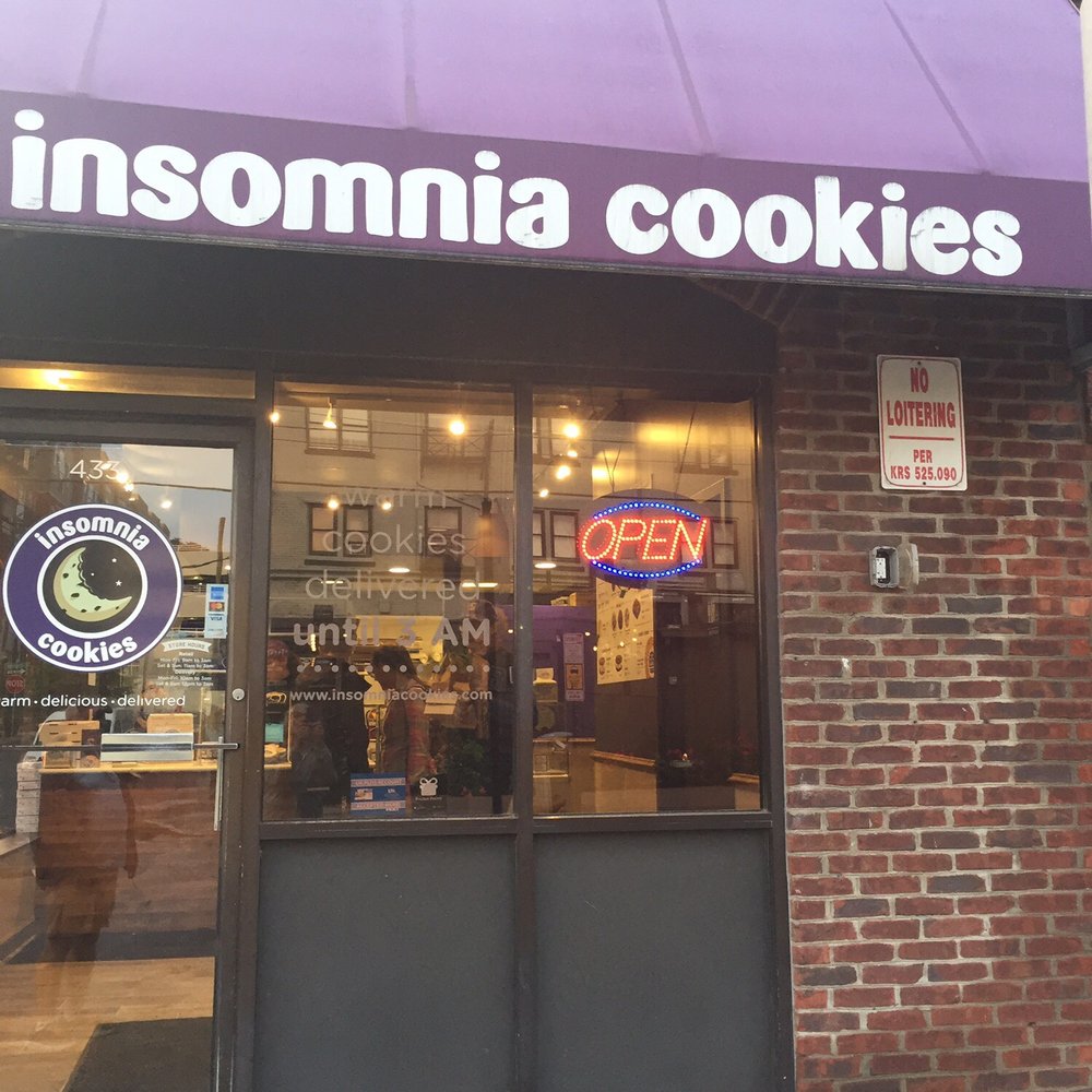 Insomnia Cookies - Front of store - Desserts Near Me - Lexington, Kentucky