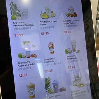 Coconut & Co - Menu June 2025 - Bubble Tea Near Me - Alhambra, California