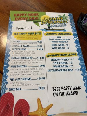 Menu photo 1 Johnny Longboats Riviera Beach, FL Menu photo 1 Johnny Longboats Riviera Beach, FL