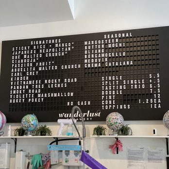 Wanderlust Creamery - Menu- August - Ice Cream & Frozen Yogurt Near Me - Pasadena, California Wanderlust Creamery - Menu- August - Ice Cream & Frozen Yogurt Near Me - Pasadena, California