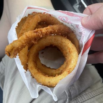Cook Out - Onion rings. Hot and crispy! - Fast Food Near Me - Shallotte, North Carolina