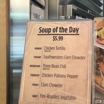 Bytes - Soup of the day menu - Coffee & Tea Near Me - Riverside, California