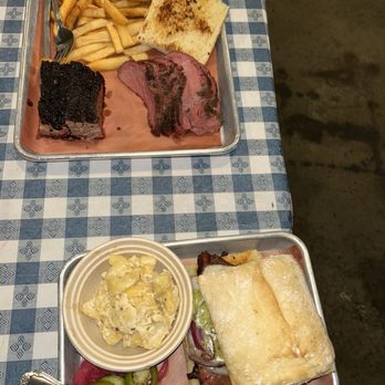 Canyons Barbeque - Regular Gaucho Sandwich Two Meat Meal - Barbeque Near Me - Castro Valley, California