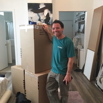 Clutter - Efren packing my boxes- super sweet guy and packed everything up in record time - Self Storage Near Me