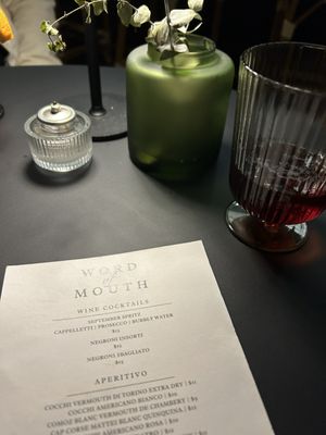 Word of Mouth by null