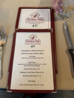 Menu photo 5 The Hitching Post 2 Buellton, CA