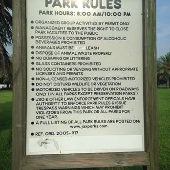 Confederate Park - Dog Park rules - Dog Parks Near Me - Jacksonville, Florida