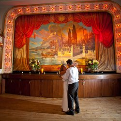Sheridan Opera House - The elegant theater lends itself to beautiful weddings with minimal decorations
