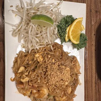 Thaicoon & Sushi Bar - Pad Thai. Has chicken and shrimp. It was delicious - Thai Near Me - Marietta, Georgia Thaicoon & Sushi Bar - Pad Thai. Has chicken and shrimp. It was delicious - Thai Near Me - Marietta, Georgia