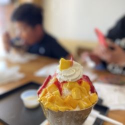 Strawberry Mango Bingsu