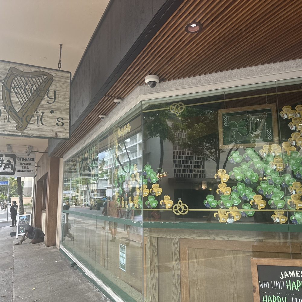 Kelley O'Neil's - Front - Music Venues Near Me - Honolulu, Hawaii