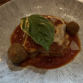 Aqua Pazza - Pretty good eggplant parm (not fried & possibly same as sister restaurant Quattro) - Italian Near Me - Boston, Massachusetts