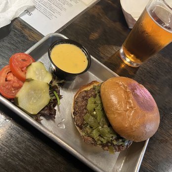 Left Turn Distillery - The tourist burger - Mexican Near Me - Albuquerque, New Mexico