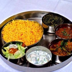 New Delhi - Menu Traditionnel Thalis