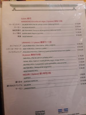 Menu photo 4 Nikkai Buenos Aires, C