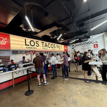 Los Tacos No.1 - Ordering area and stand up bar area to eat - Tacos Near Me - New York, New York Los Tacos No.1 - Ordering area and stand up bar area to eat - Tacos Near Me - New York, New York