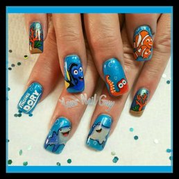 Finding Dory nails.....not your usual. But fantastic just the same. Finding Dory nails.....not your usual. But fantastic just the same.