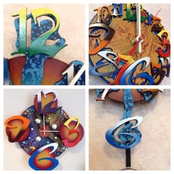 Maglyn's Dream - These clocks have a whole lot of personality.