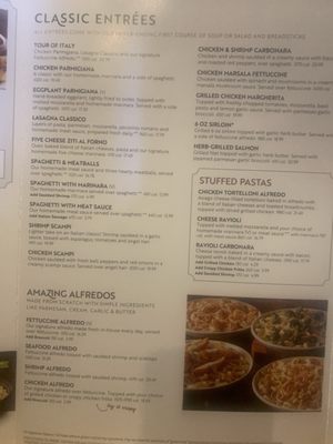Menu photo 2 Olive Garden Italian Restaurant Concord, NC
