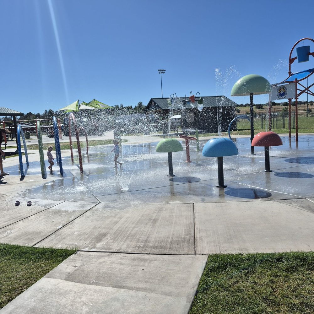 Frontier Park - Cool picture of the Splash Pad - Parks Near Me - Show Low, Arizona