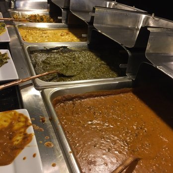 Namaste - Dahl mahkani , palak Chana, Kadi pakora , and masala green beans - Indian Near Me - Gambrills, Maryland