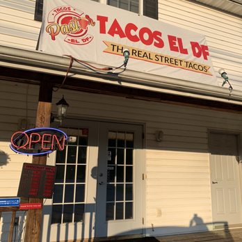 Tacos EL DF - the front of the restaurant - Tacos Near Me - Bunker Hill, West Virginia