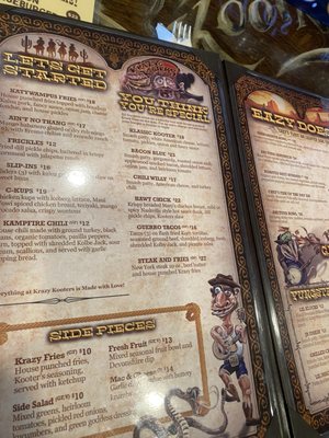 Menu photo 1 Krazy Kooters San Clemente, CA