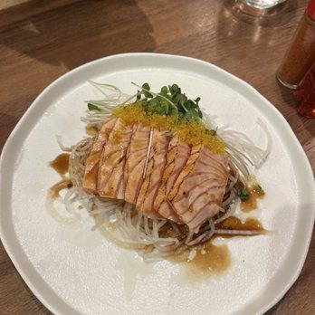 Suram Sushi & Udon - Salmon carpaccio - Sushi Bars Near Me - New York, New York