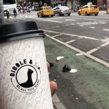 Bibble & Sip - Lavender latte - Coffee & Tea Near Me - New York, New York