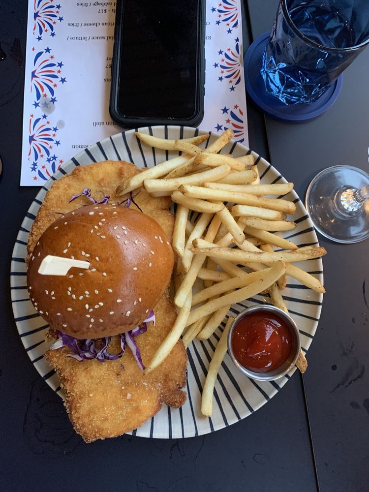 Food from Blu Violet Rooftop Bar