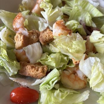 Vic's On the River - Wedge salad with grilled shrimp - Seafood Near Me - Savannah, Georgia Vic's On the River - Wedge salad with grilled shrimp - Seafood Near Me - Savannah, Georgia