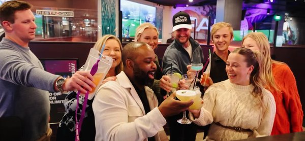 Host Your Next Party at PAR 3 - SOCIAL EVENTS
Whether it’s a birthday, a promotion, an anniversary—or just a well-deserved night out—PAR 3 is Newport’s go-to destination for unforgettable social gatherings! We can accommodate groups as small as 20 or as large as 450+. Tell us about your occasion, and our team will help you create the best party ever.

INQUIRE ABOUT AN EVENT

CORPORATE EVENTS
There’s nothing like a little friendly competition with your coworkers! From cocktail mixers to memorable holiday parties, PAR 3 offers tailored corporate event packages perfect for strengthening team spirit and making great memories. Take your next company outing to the next level—yes, you can finally challenge your boss to a round of mini golf!

INQUIRE ABOUT AN EVENT

KIDS’ BIRTHDAYS
Make your child’s next birthday the talk of the town! At PAR 3, kids can go wild on our vibrant mini golf course and feast on our famous, over-the-top food offerings—including our mega burger platter that feeds 5–7 hungry partygoers. Give your kids a party to remember—while you relax and let us handle the fun!

INQUIRE ABOUT AN EVENT

No matter the occasion, our team at PAR 3 is ready to help you plan an event that’s unique, fun, and absolutely unforgettable.

Ready to celebrate? Reach out today and let’s make your next event at PAR 3 something special!