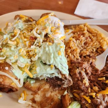 Panchos Mexican Grill - #12 beef flautas with american quac. - Mexican Near Me - El Cajon, California Panchos Mexican Grill - #12 beef flautas with american quac. - Mexican Near Me - El Cajon, California