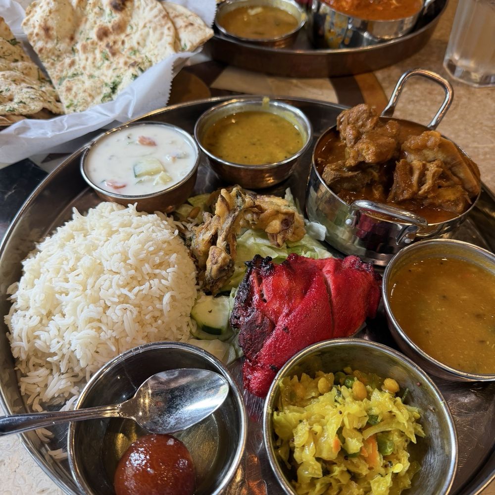 Swagat - Chicken Thali - Indian Near Me - Hillsboro, Oregon