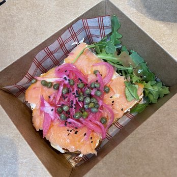 Cafe Comma - Smoked Salmon Toast - Coffee & Tea Near Me - Atlanta, Georgia Cafe Comma - Smoked Salmon Toast - Coffee & Tea Near Me - Atlanta, Georgia