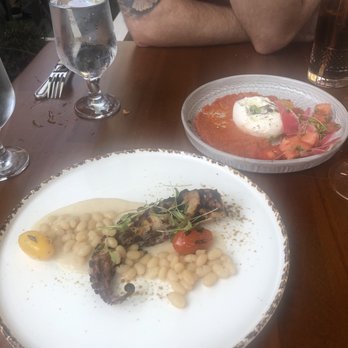 White Radish - Octopus with White Beans + Burrata - New American Near Me - Forest Hills, New York