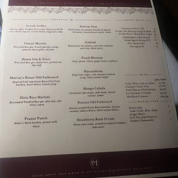 Murray's Creole Pub - Menu - Pubs Near Me - Louisville, Kentucky
