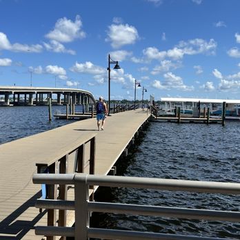 Gulf Islands Ferry - Riverwalk Pier in Bradenton--the start of our adventure. - Ferries Near Me - Palmetto, Florida Gulf Islands Ferry - Riverwalk Pier in Bradenton--the start of our adventure. - Ferries Near Me - Palmetto, Florida