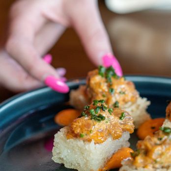 Rebellion Kitchen + Bar - Happy Hour Crispy risotto and spicy tuna - Italian Near Me - Danbury, Connecticut Rebellion Kitchen + Bar - Happy Hour Crispy risotto and spicy tuna - Italian Near Me - Danbury, Connecticut