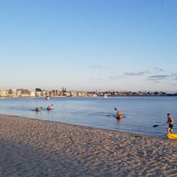 Just Kayak - Beautiful calm San Diego  evening on Mission Bay. Late afternoons can sometimes be the calmest!
