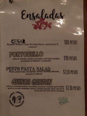 Menu photo 6 La Rana Vegana Los Cabos, BCS