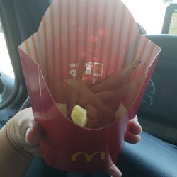 McDonald's - My large fries... smh