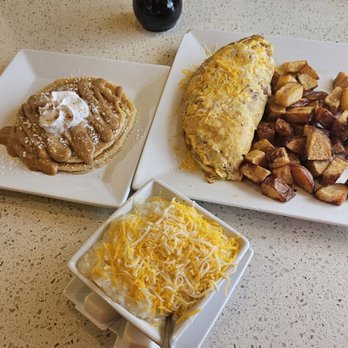 Cracked & Crepe - Pancakes, grits, omelet,, and home fries - Breakfast & Brunch Near Me - Frisco, Texas Cracked & Crepe - Pancakes, grits, omelet,, and home fries - Breakfast & Brunch Near Me - Frisco, Texas