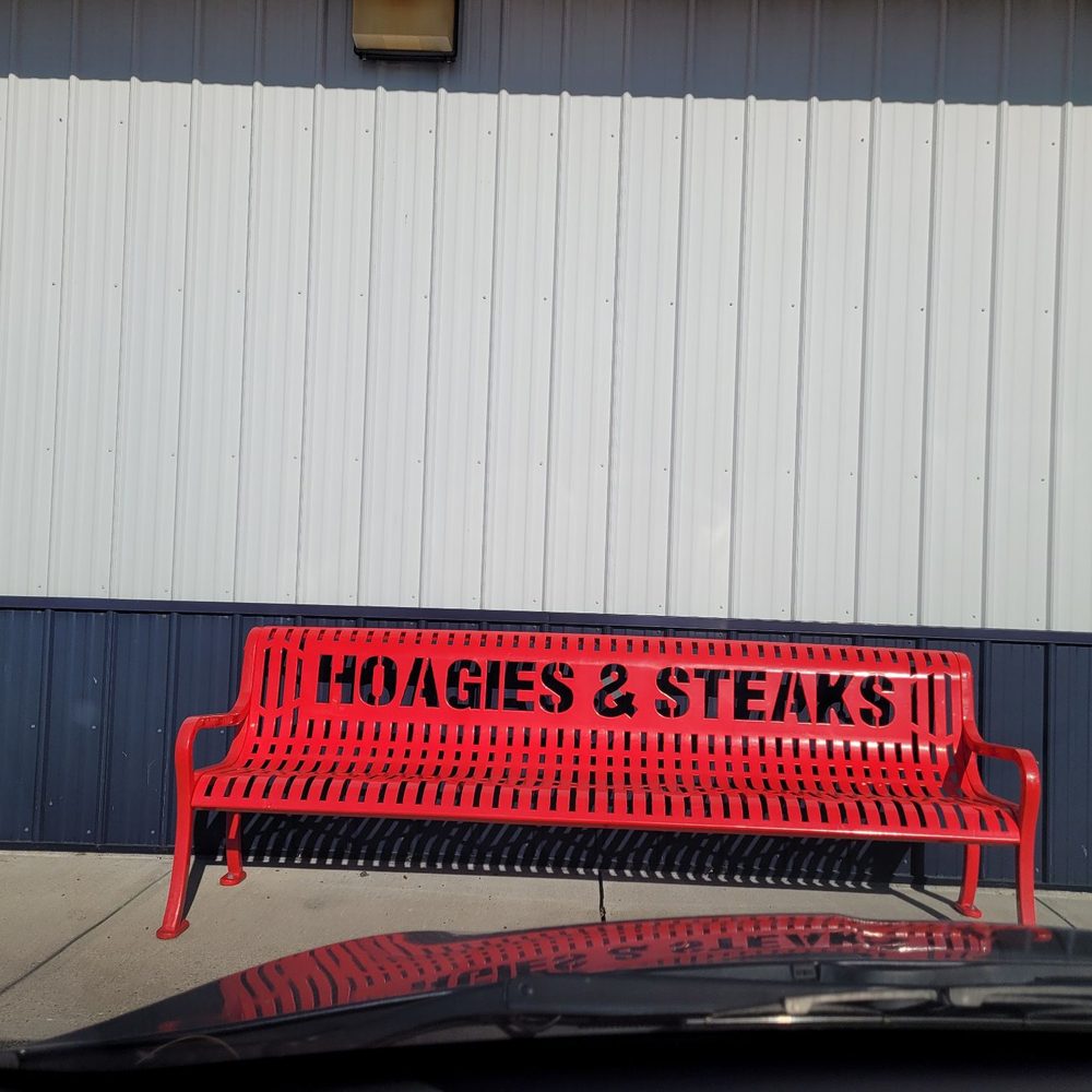 Glasgow Deli - Bench outside - Sandwiches Near Me - Dover, Delaware