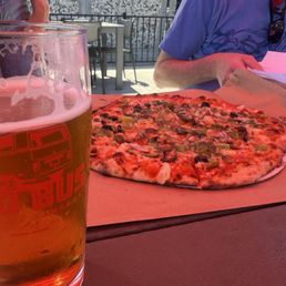Vegetarian pizza Vegetarian pizza
