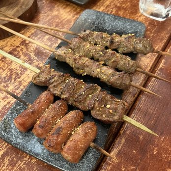 Enkari - Crispy Sausage, Chicken Heart, Lamb - Barbeque Near Me - Honolulu, Hawaii Enkari - Crispy Sausage, Chicken Heart, Lamb - Barbeque Near Me - Honolulu, Hawaii