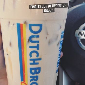 Dutch Bros Coffee - Large iced golden eagle - Coffee & Tea Near Me - Yucaipa, California