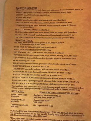 Menu photo 8 The Players Retreat Raleigh, NC Menu photo 8 The Players Retreat Raleigh, NC